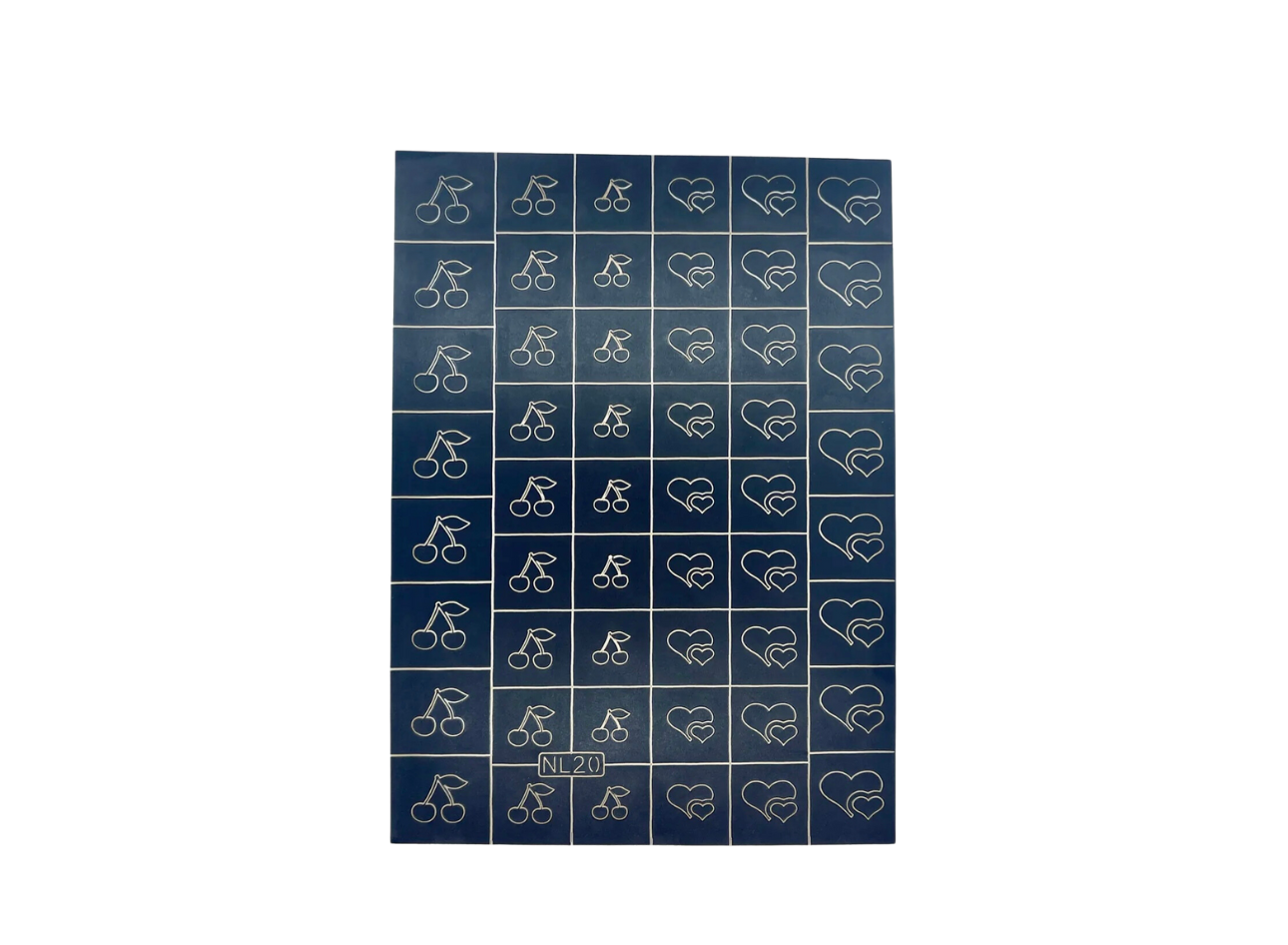 Hearts & Cherries Airbrush Stencil