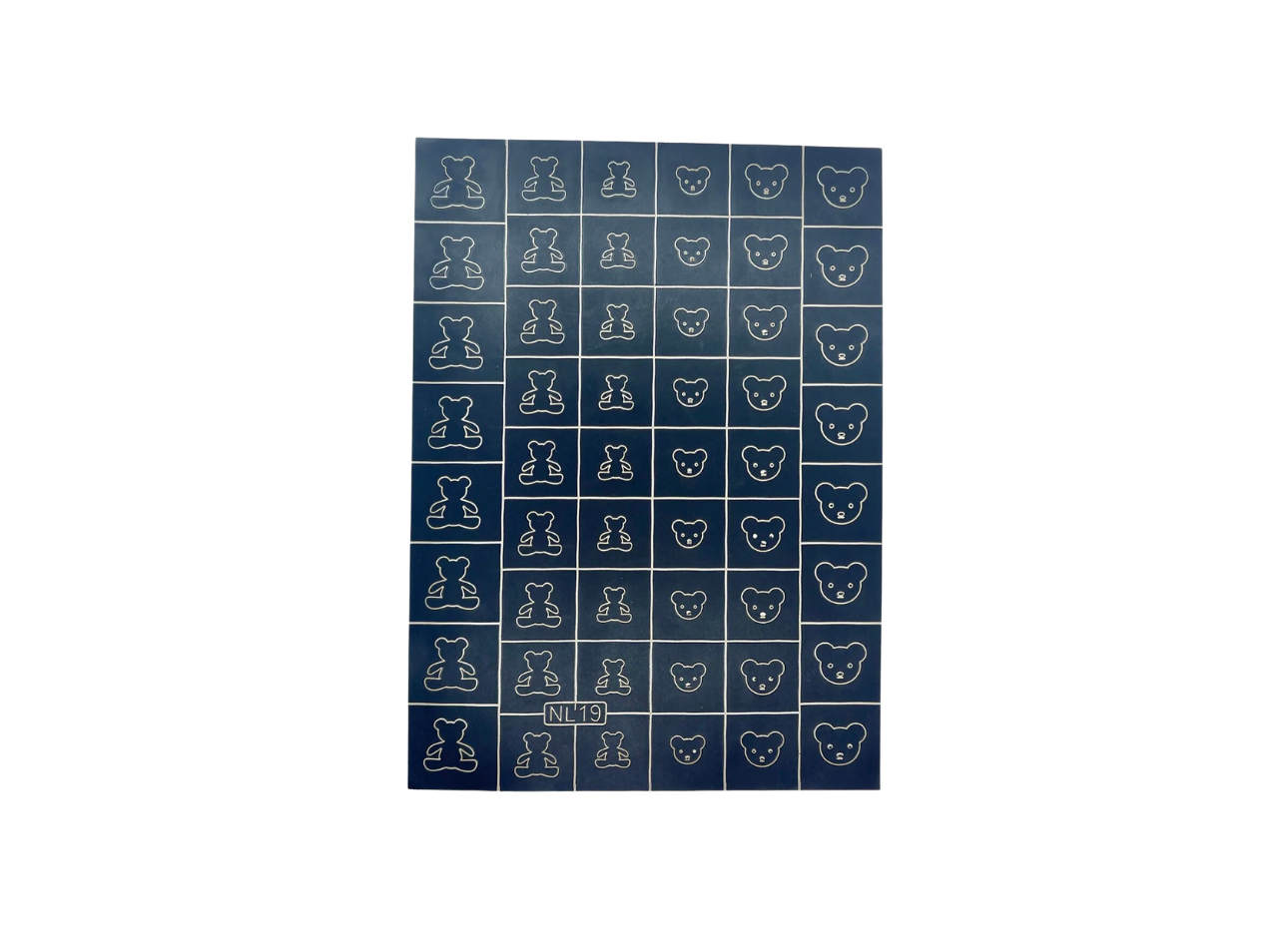 Teddy Bear Airbrush Stencil