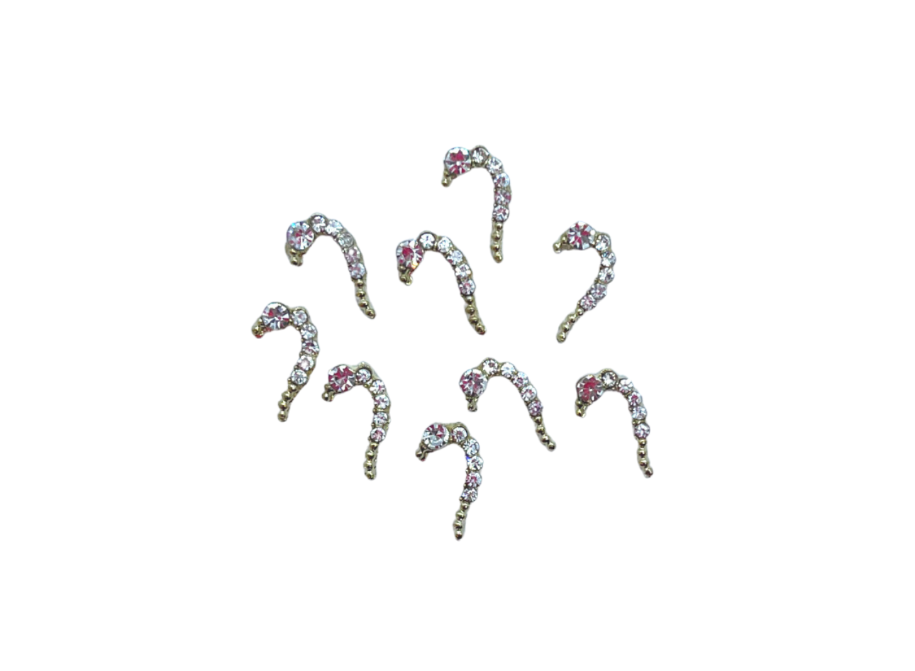 Half Heart Alloy Charm