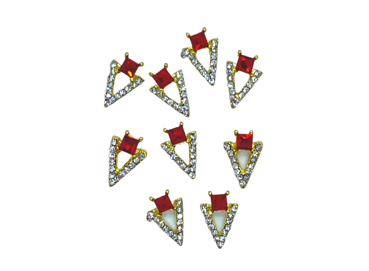 Chic Triangle Alloy Charm