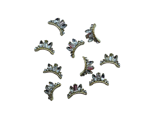 Cuticle Crown Alloy Charm